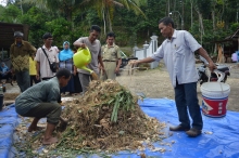 Training on Making Alternative Livestock Fodder in Giritirto, Gunungkidul